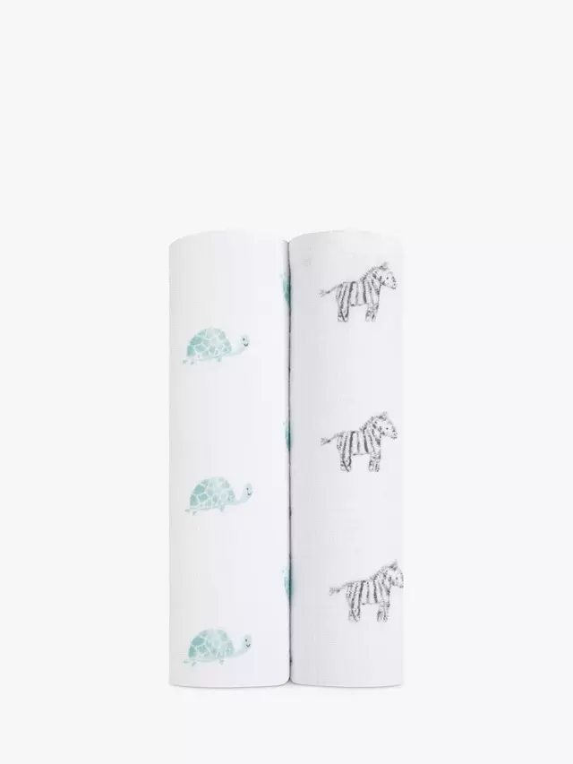

Одеяло Aden + Anais GOTS Organic Cotton Muslin Swaddle 2 шт, разноцветный