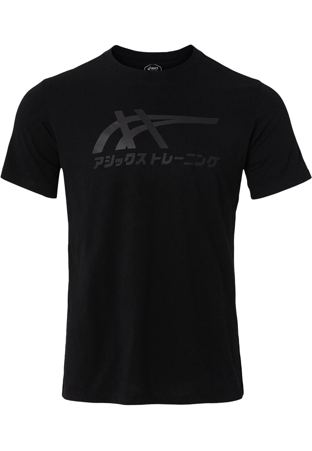 

Футболка с принтом Tiger Tee ASICS, цвет performance black graphite grey