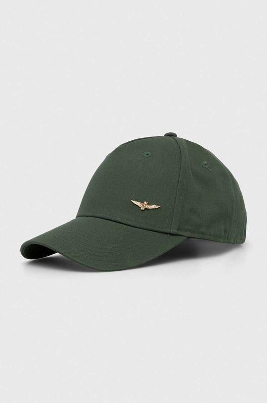 

Хлопковая бейсболка Aeronautica Militare, зеленый