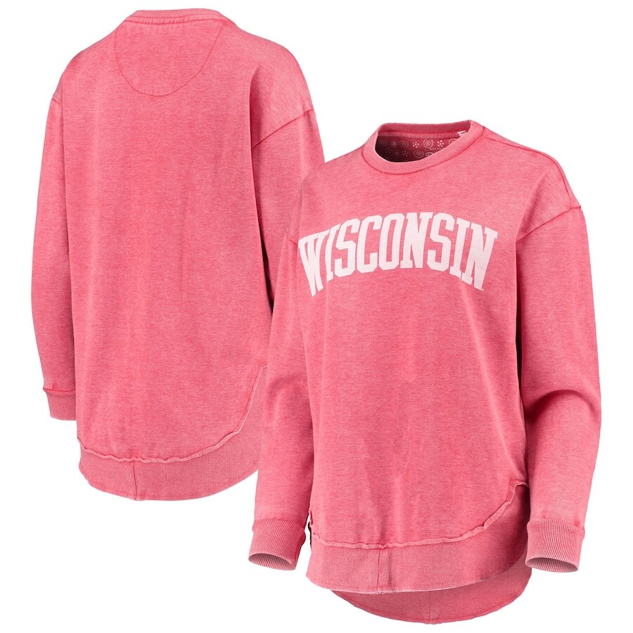 

Толстовка Pressbox Wisconsin Badgers, красный