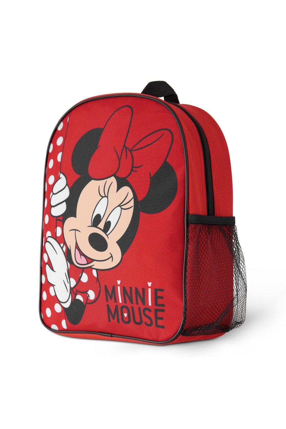 Рюкзак для девочек Минни Маус Disney, красный рюкзак минни маус mickey mouse черный 1