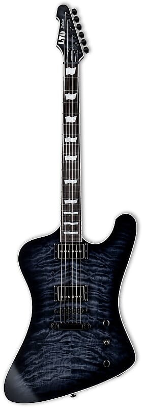 

Электрогитара ESP LTD Phoenix-1000 QM Electric Guitar - See-thru Black Sunburst
