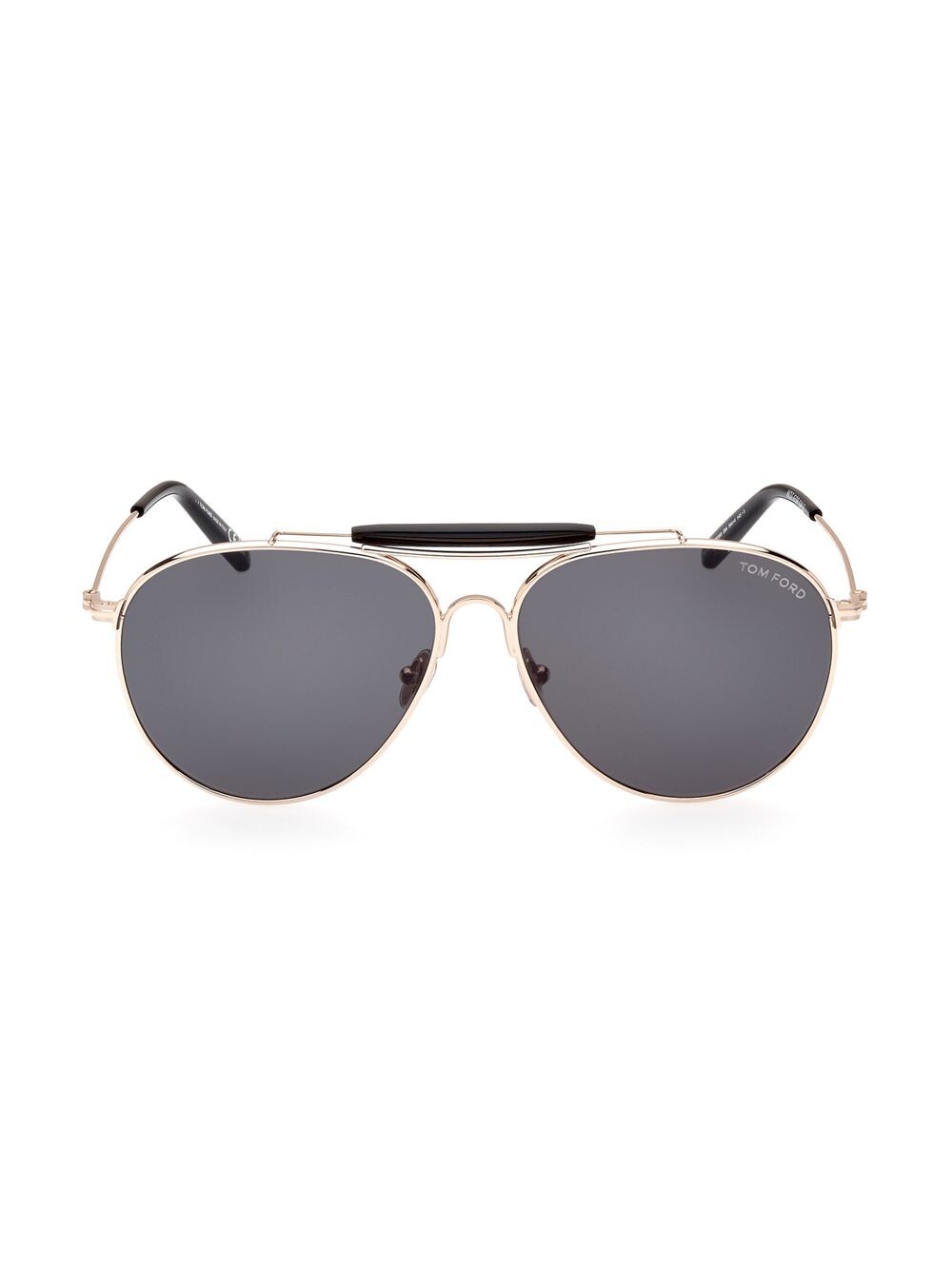 

Металлические солнцезащитные очки Navigator 60MM Tom Ford, роза