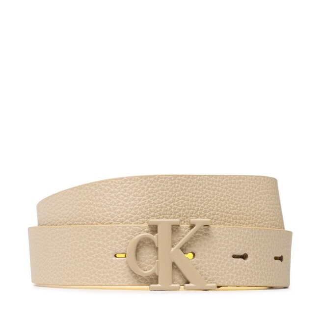 

Ремень Calvin Klein Jeans MonoHardware Leather, золото