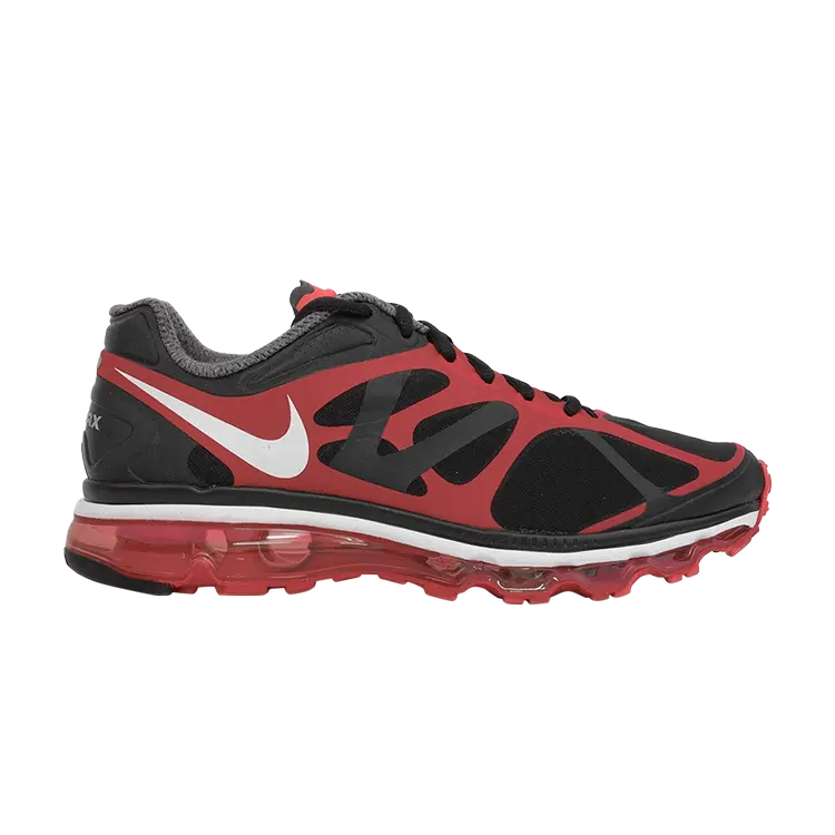 

Кроссовки Nike Air Max+ 2012 'Black Red', черный