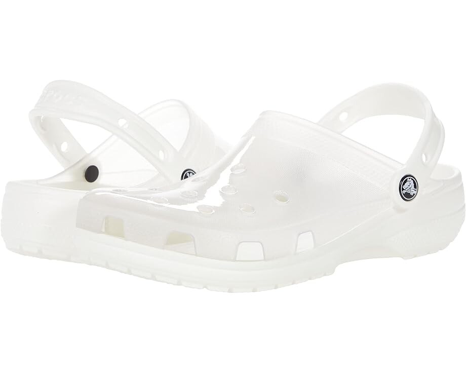 

Сабо Crocs Classic Translucent Clog, белый