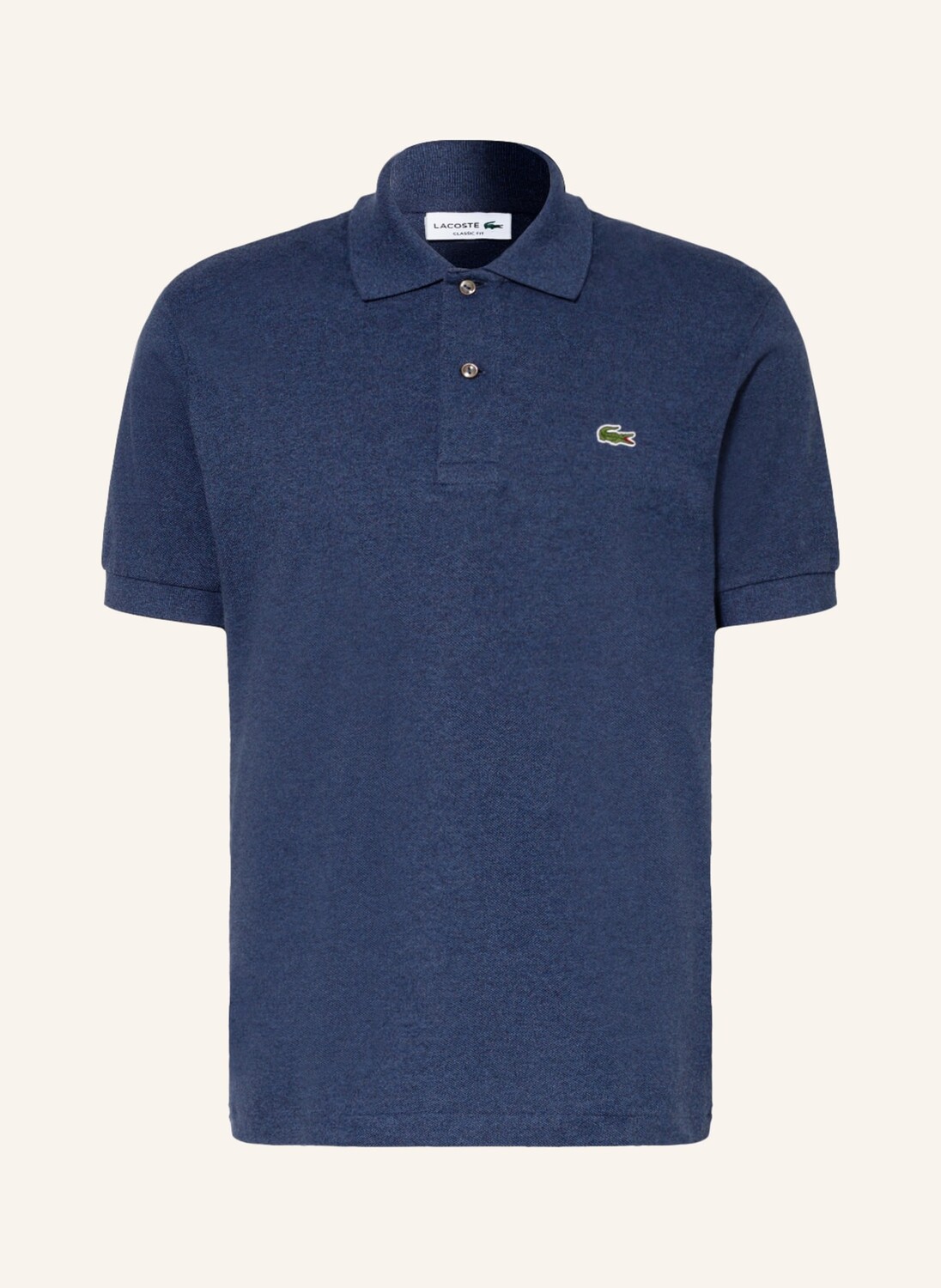 

Рубашка поло LACOSTE Piqué Classic Fit, темно-синий