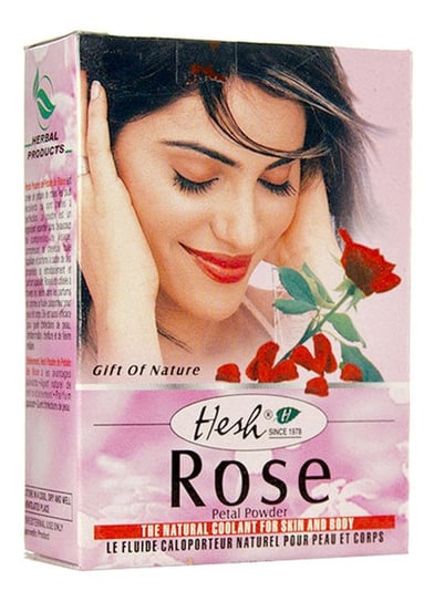 Маска для лица с лепестками роз, 50 г Hesh, Rose Petal Powder