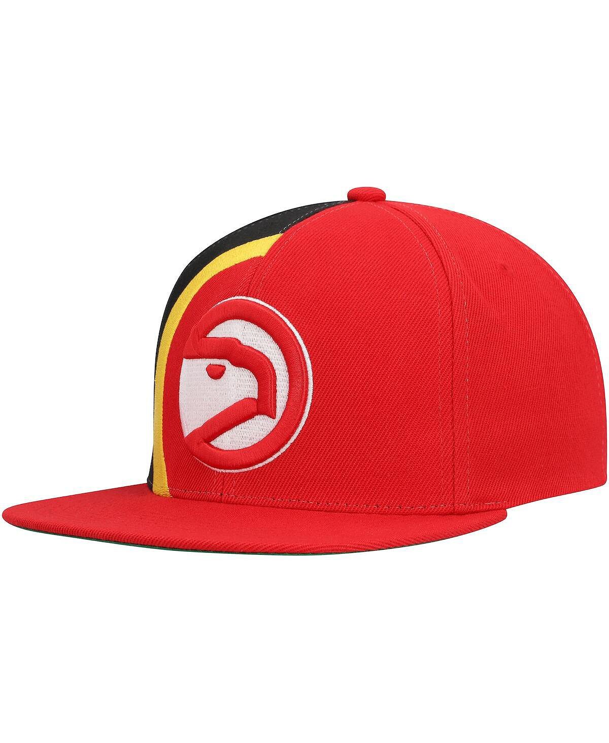 

Мужская красная кепка Atlanta Hawks Hardwood Classics Retroline Snapback Mitchell & Ness