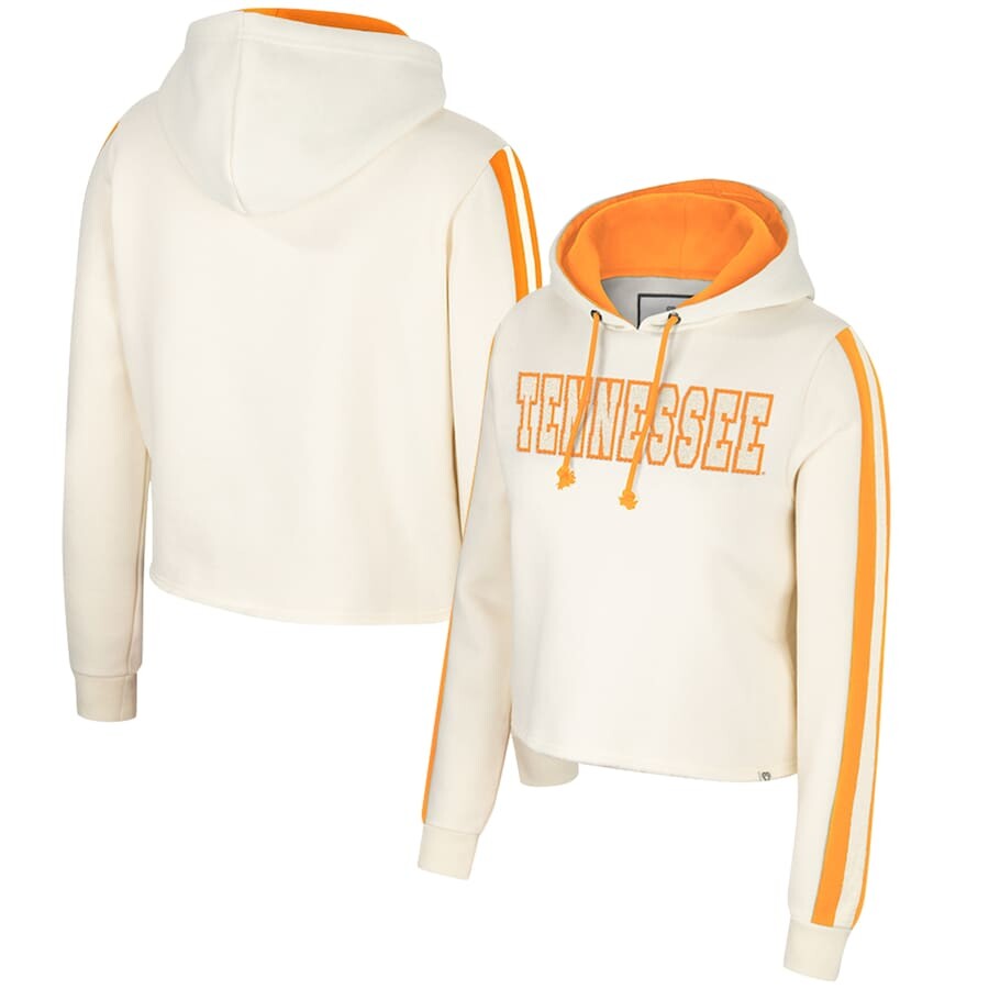 

Пуловер с капюшоном Colosseum Tennessee Volunteers, кремовый