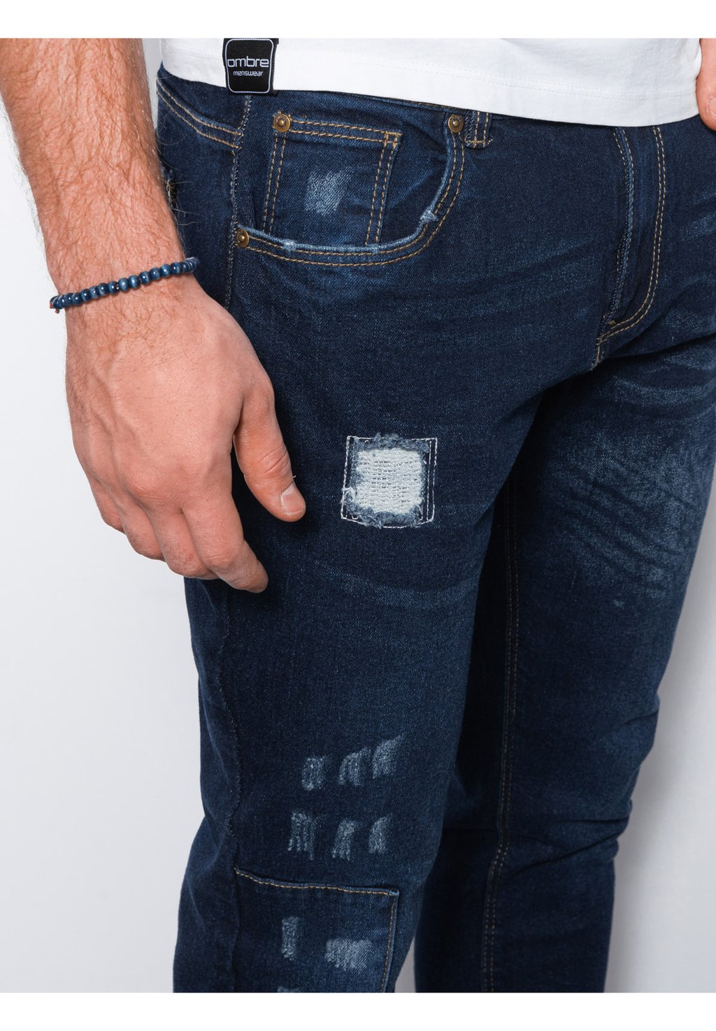Джинсы Slim Fit Ombre, темные джинсы джинсы kiabi темные 46 размер