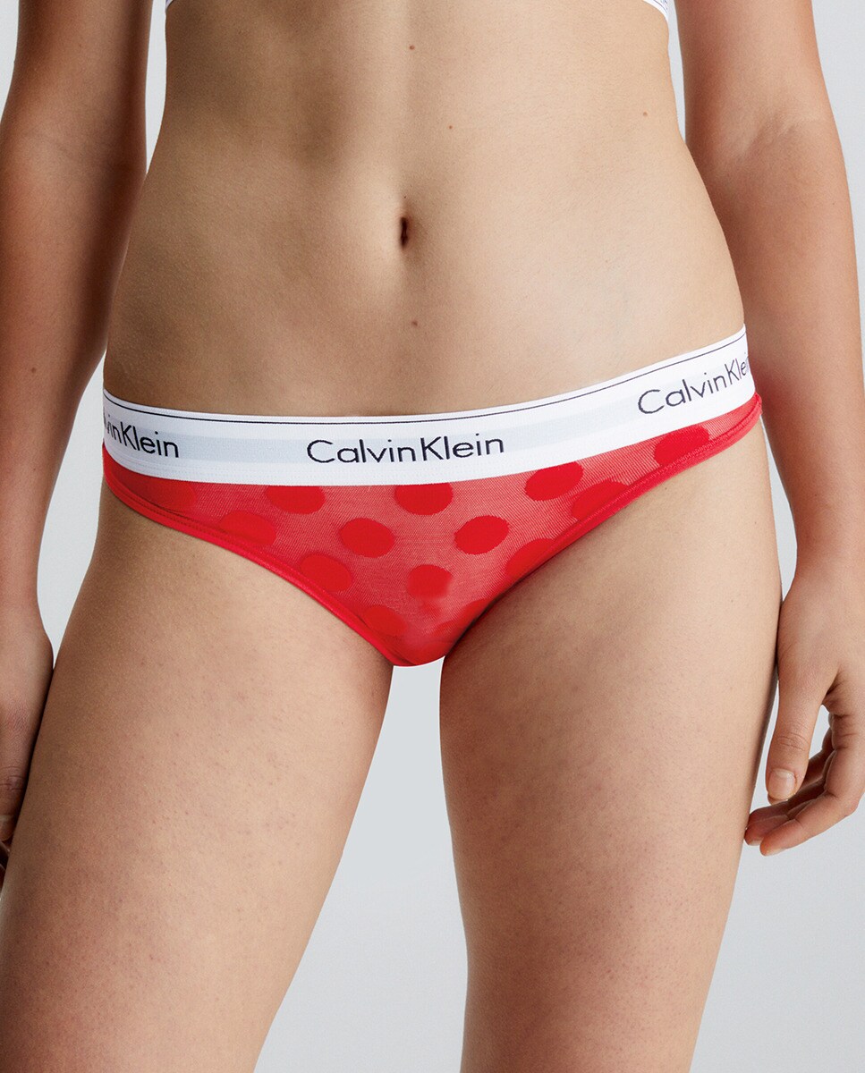 

Классические трусики Calvin Klein, красный