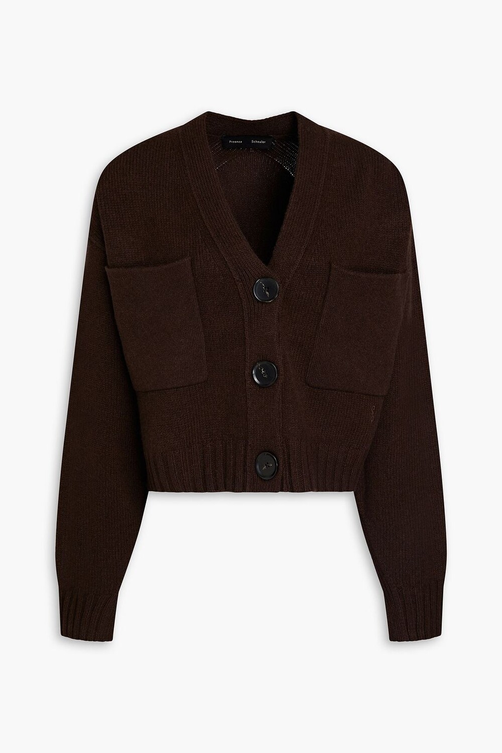 

Кардиган из кашемира и шерсти PROENZA SCHOULER, шоколад