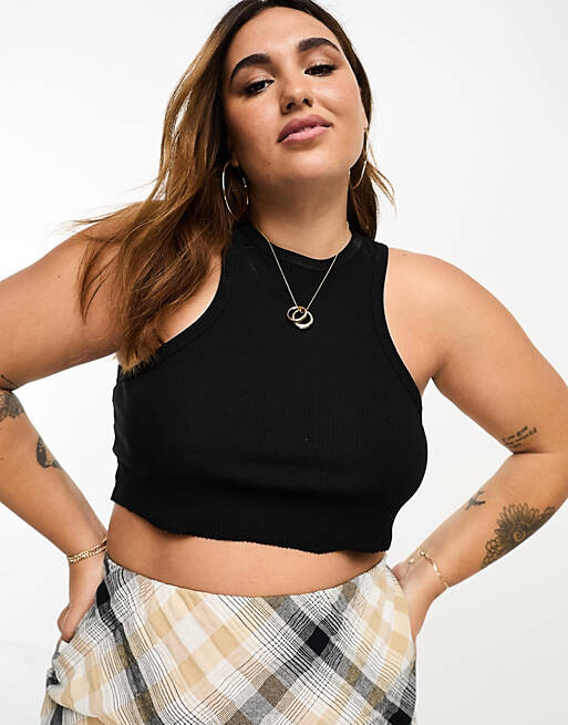 

Мини-юбка в клетку ASOS DESIGN Curve