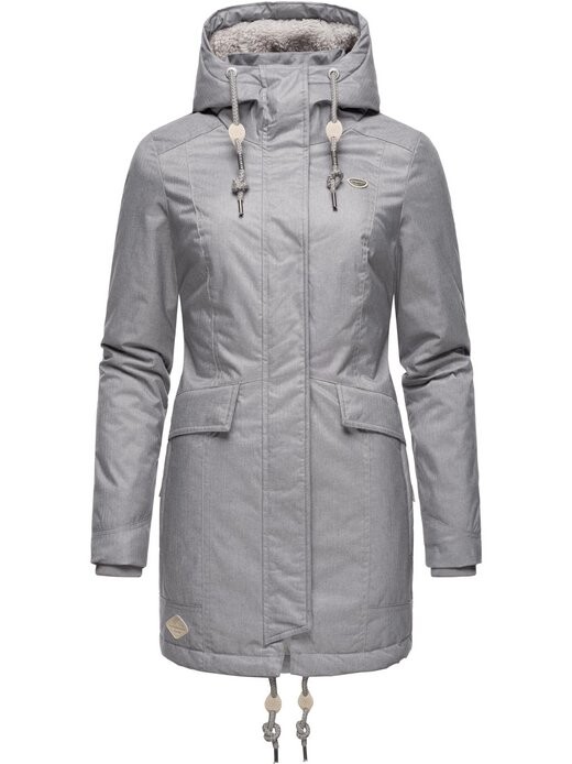 

Зимняя куртка тюнингованная Ragwear, серый