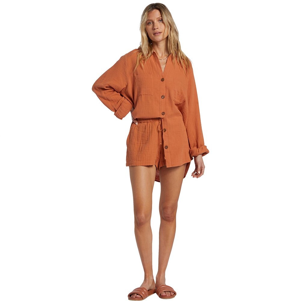 

Блуза Billabong Swell Long, оранжевый