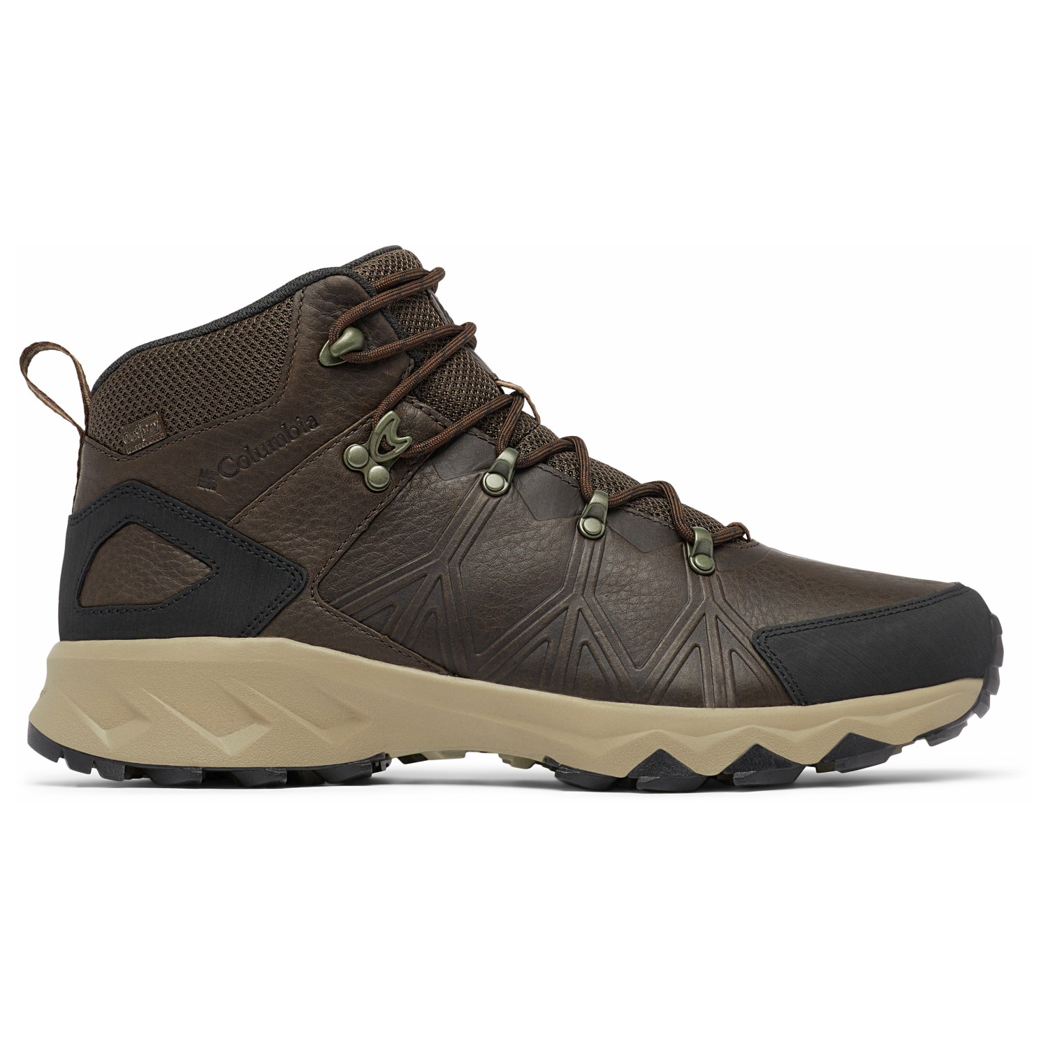 Ботинки для прогулки Columbia Peakfreak II Mid Outdry Leather, цвет Cordovan/Black