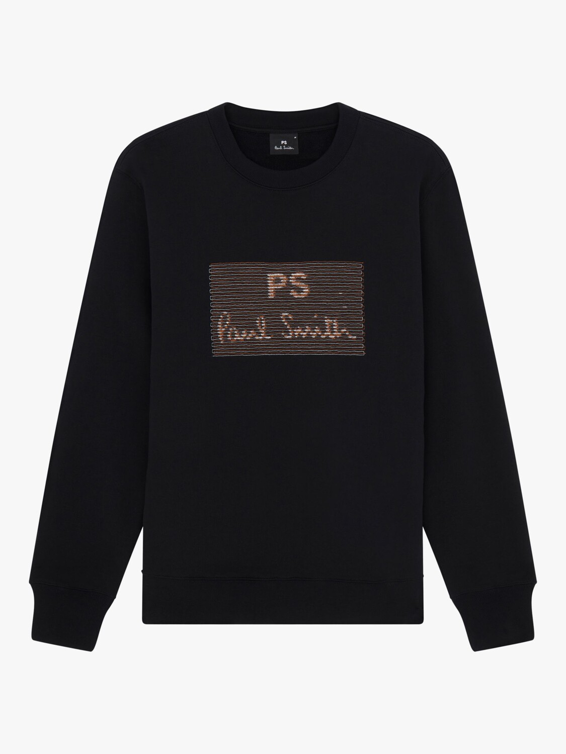 

Органический джемпер стандартного кроя Paul Smith, черный