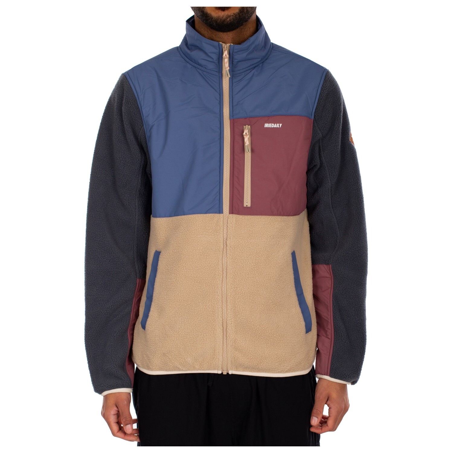 

Флисовая жилетка Iriedaily Auf Deck Fleece, цвет Dove Blue