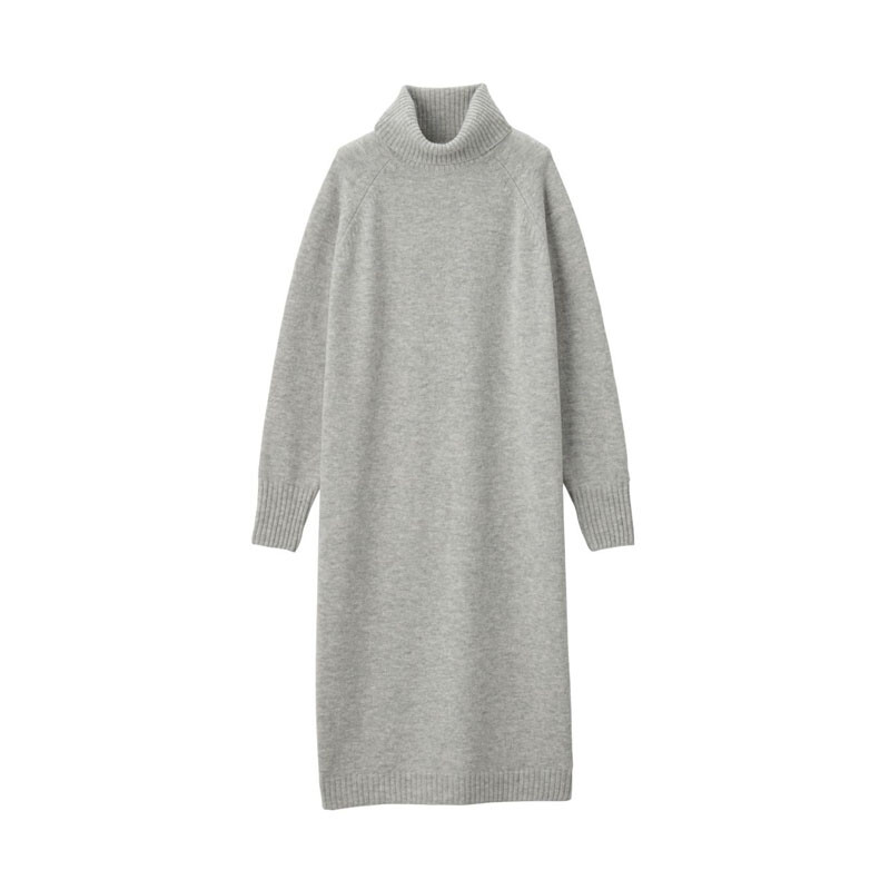 

Платье-водолазка Muji Tianzhu, светло-серый