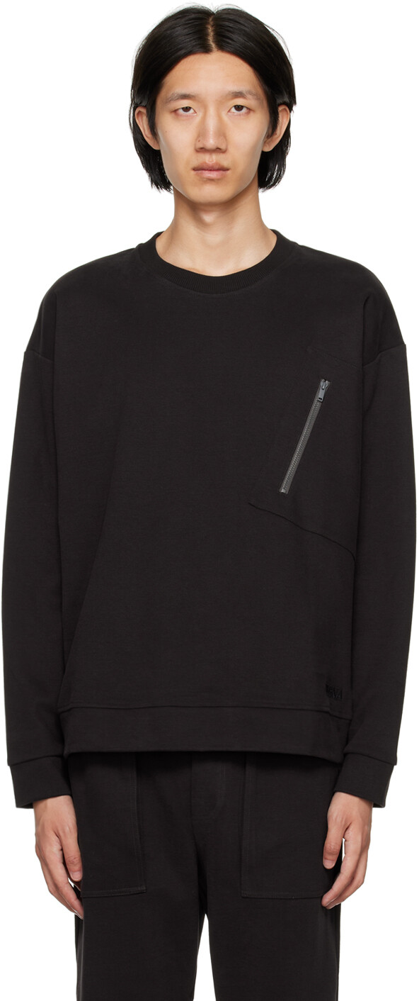 

Коричневый свитшот Essential ZEGNA