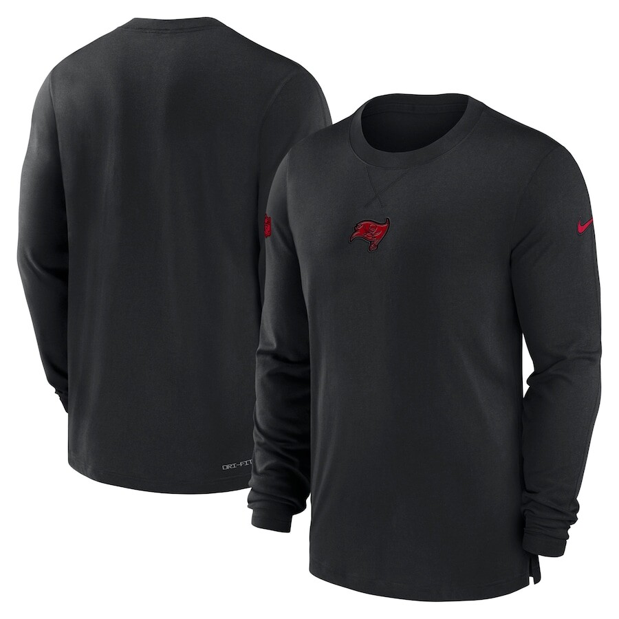 

Футболка с длинным рукавом Nike Tampa Bay Buccaneers, черный
