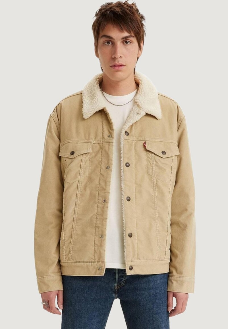 

Куртка Levi's TYPE 3 SHERPA TRUCKER, бежевый