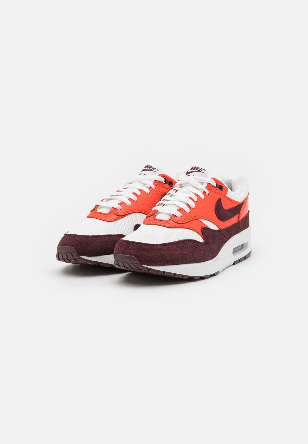 

Кроссовки на шнуровке AIR MAX 1 Nike, белый