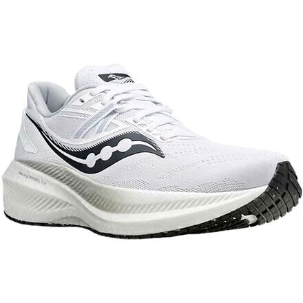 

Беговые кроссовки Triumph 20 женские Saucony, белый/черный