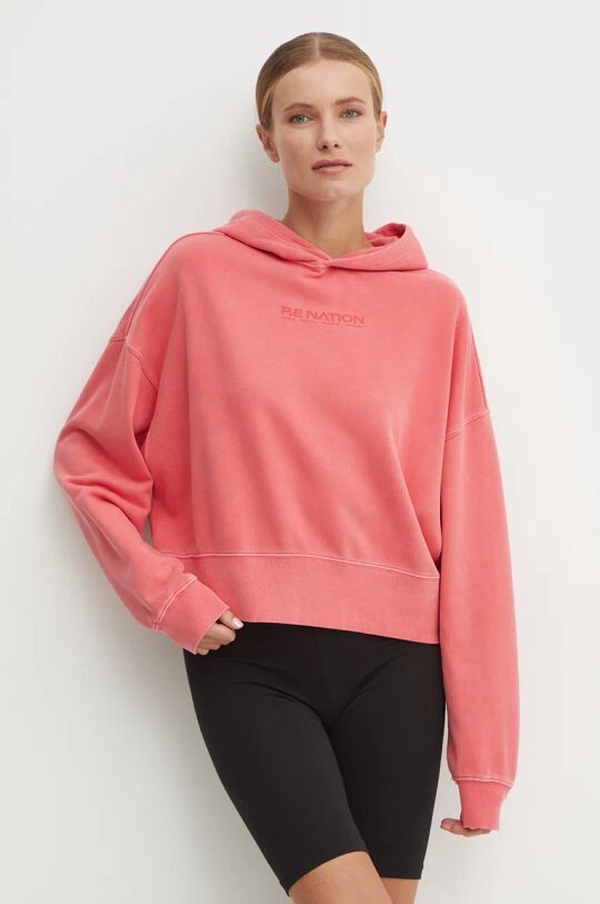 

Толстовка Transition Hoodie из хлопка P.E Nation, красный