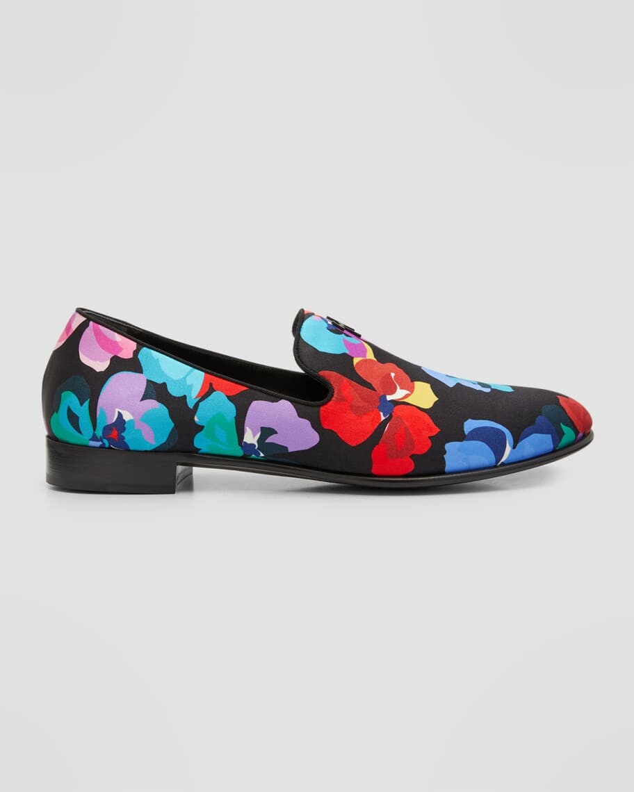 

Мужские шелковые лоферы Lewis Bloom Giuseppe Zanotti