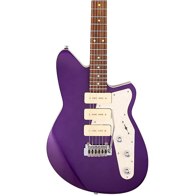 цена Электрогитара Reverend Jetstream 390 Rosewood Fingerboard Electric Guitar Italian Purple