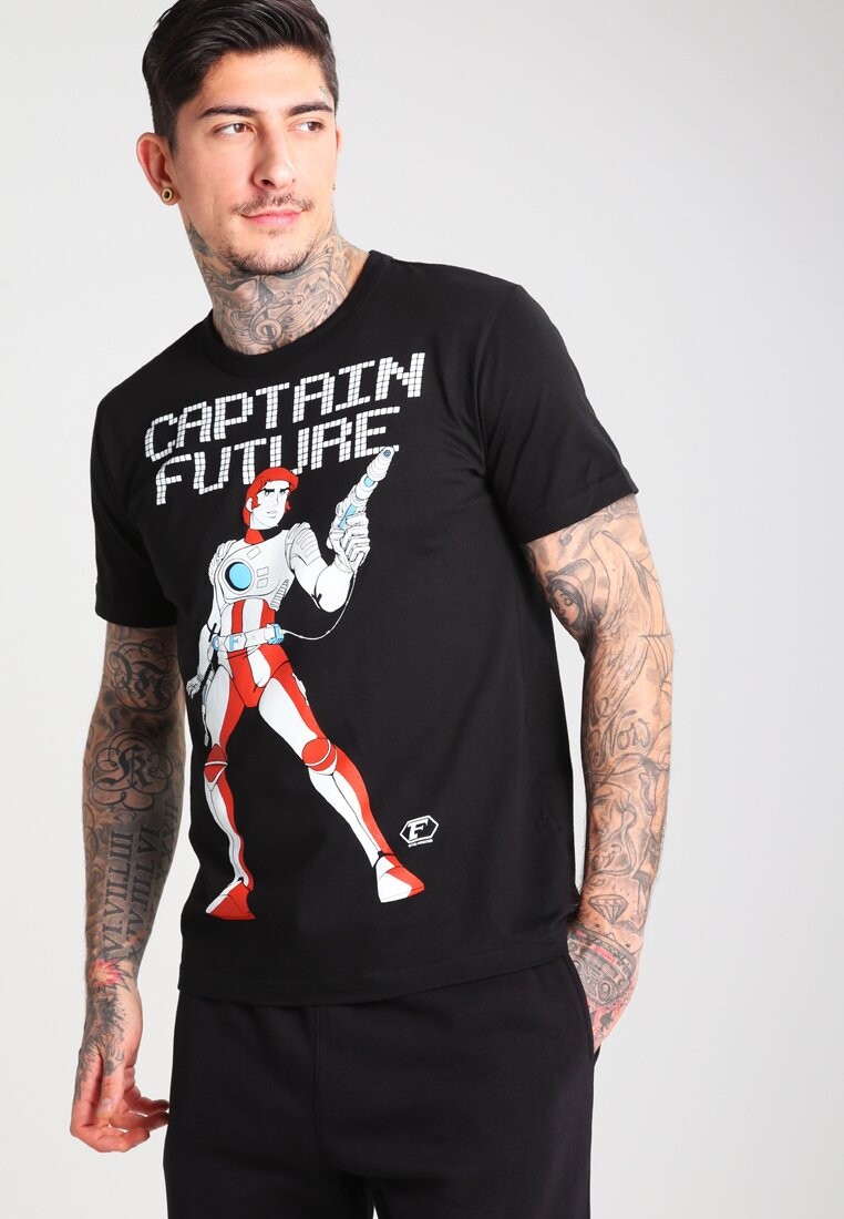

Футболка с принтом LOGOSHIRT, черный