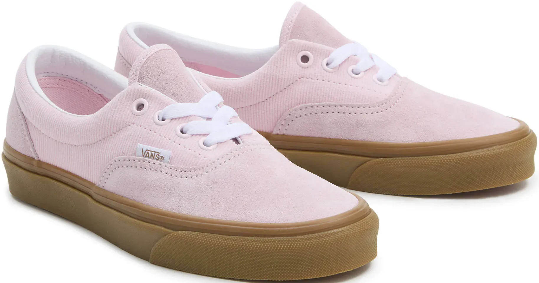 

Кроссовки Vans "Era" на коричневой резиновой подошве, розовый