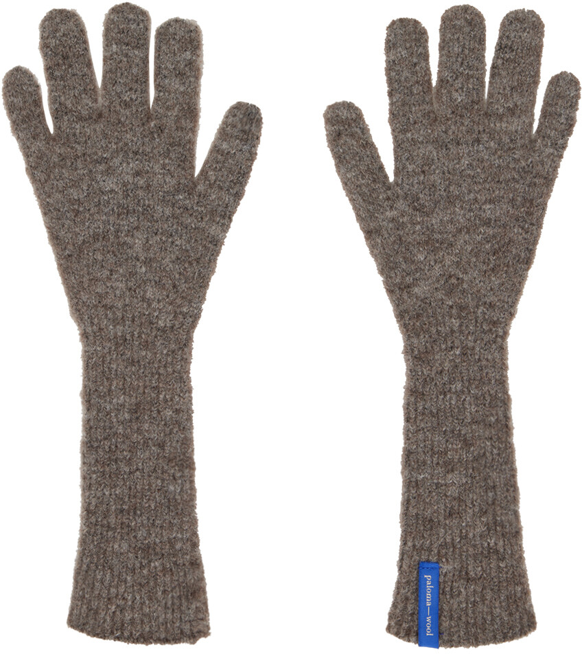 

Перчатки Taupe Peter Paloma Wool