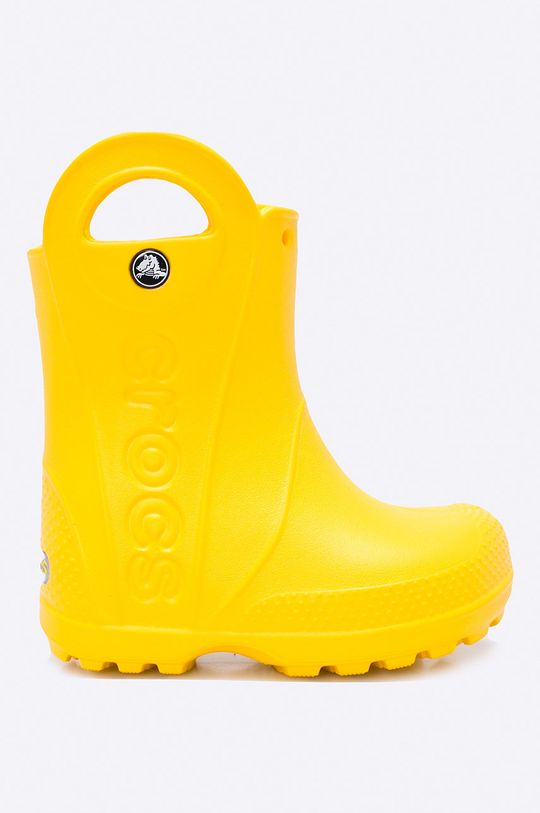 Crocs - Детские резиновые сапоги Handle Rain, желтый