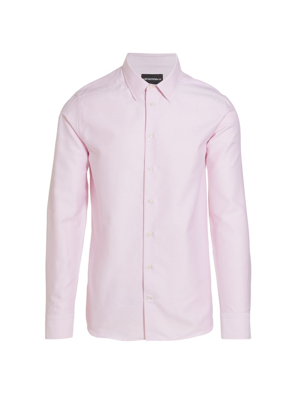 

Фактурная классическая рубашка Emporio Armani, розовый