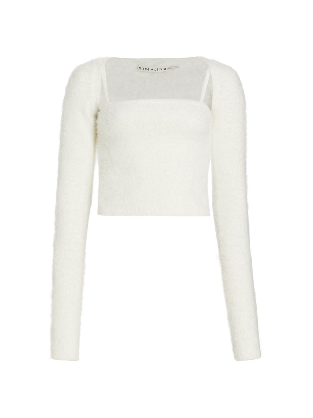 

Укороченный топ Luetta Alice + Olivia, белый
