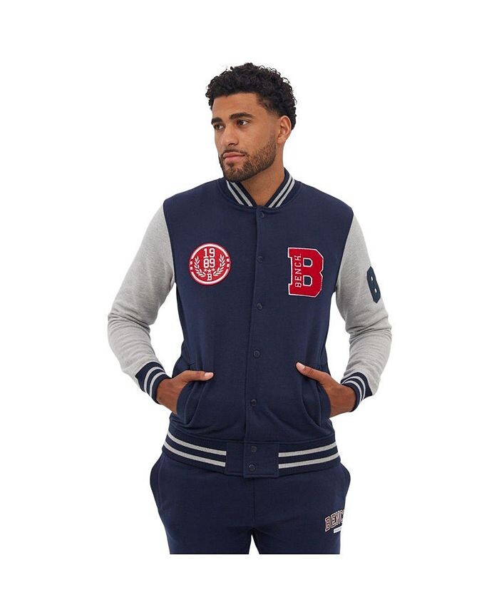 

Мужская университетская спортивная куртка Bench, цвет Navy