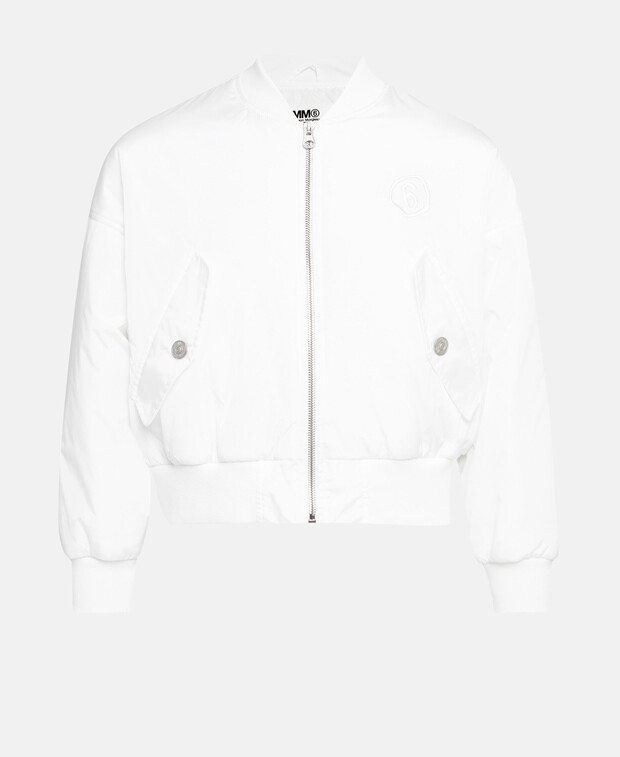 

Блузон MM6 Maison Margiela, белый