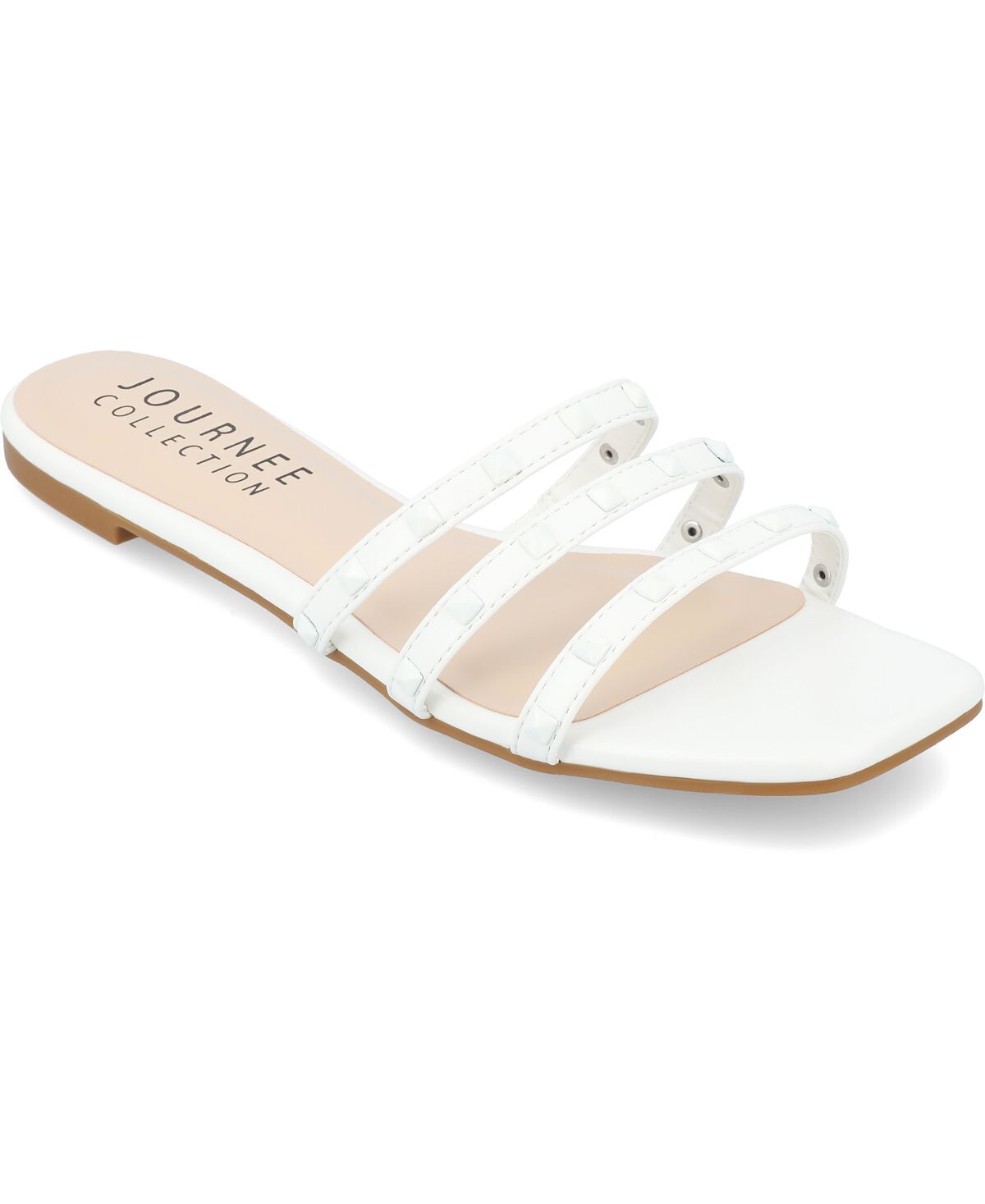 

Женские сандалии Camarie с шипами Journee Collection, белый
