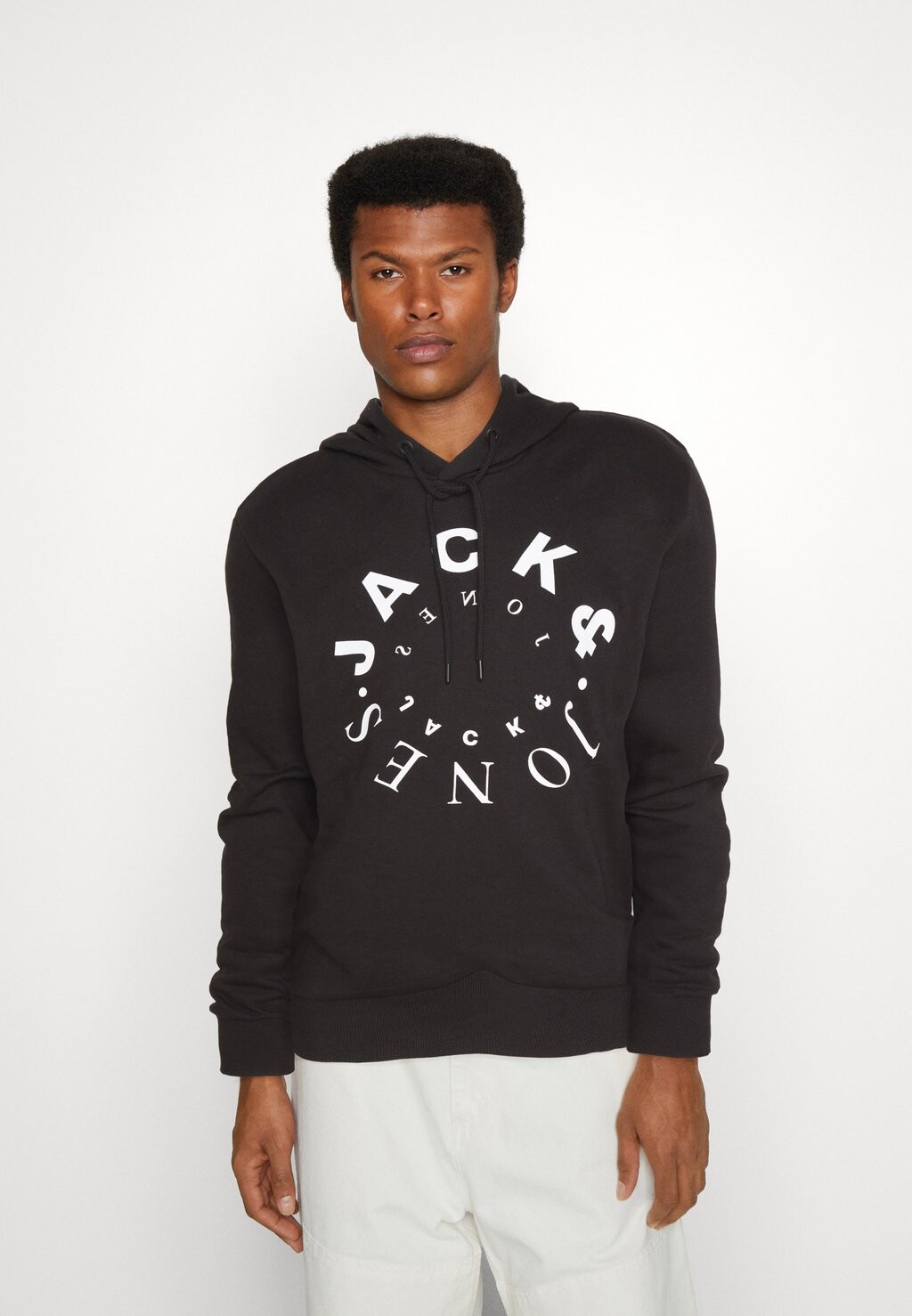 

Толстовка с капюшоном Jack & Jones, черный
