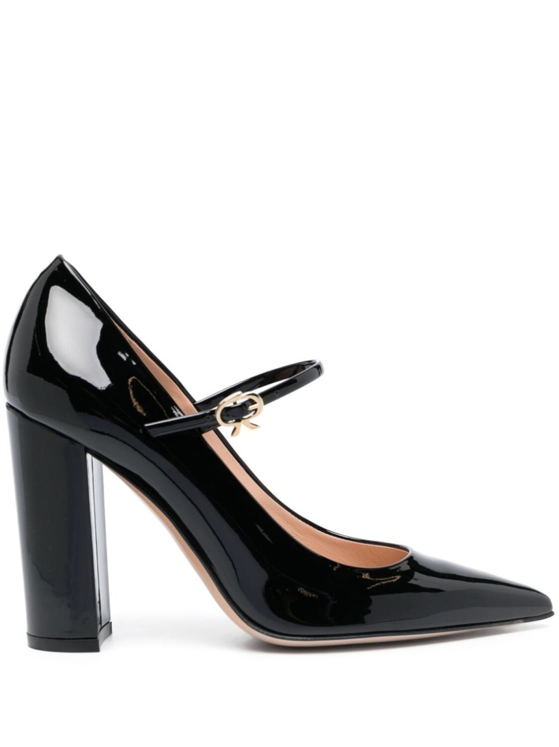 

Gianvito Rossi туфли с заостренным носком, черный