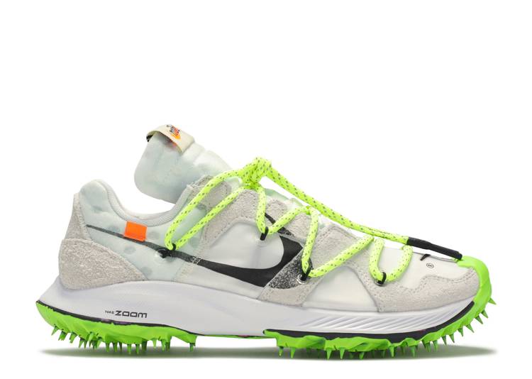 Кроссовки Nike OFF-WHITE X WMNS AIR ZOOM TERRA KIGER 5 'ATHLETE IN PROGRESS - WHITE', белый