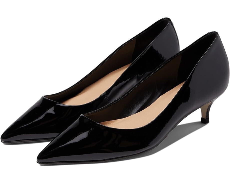

Туфли Massimo Matteo Cia Kitten Pump, цвет Black Patent