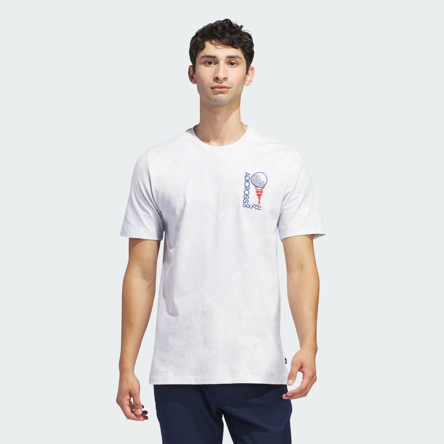 

Футболка с рисунком Adicross Paris Adidas, цвет Clear Grey