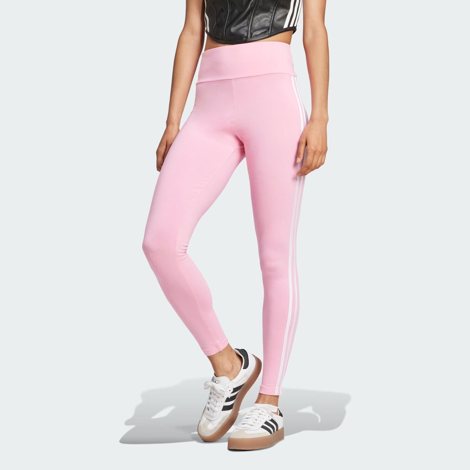 

Леггинсы Adicolor с 3 полосками Adidas, цвет Bliss Pink