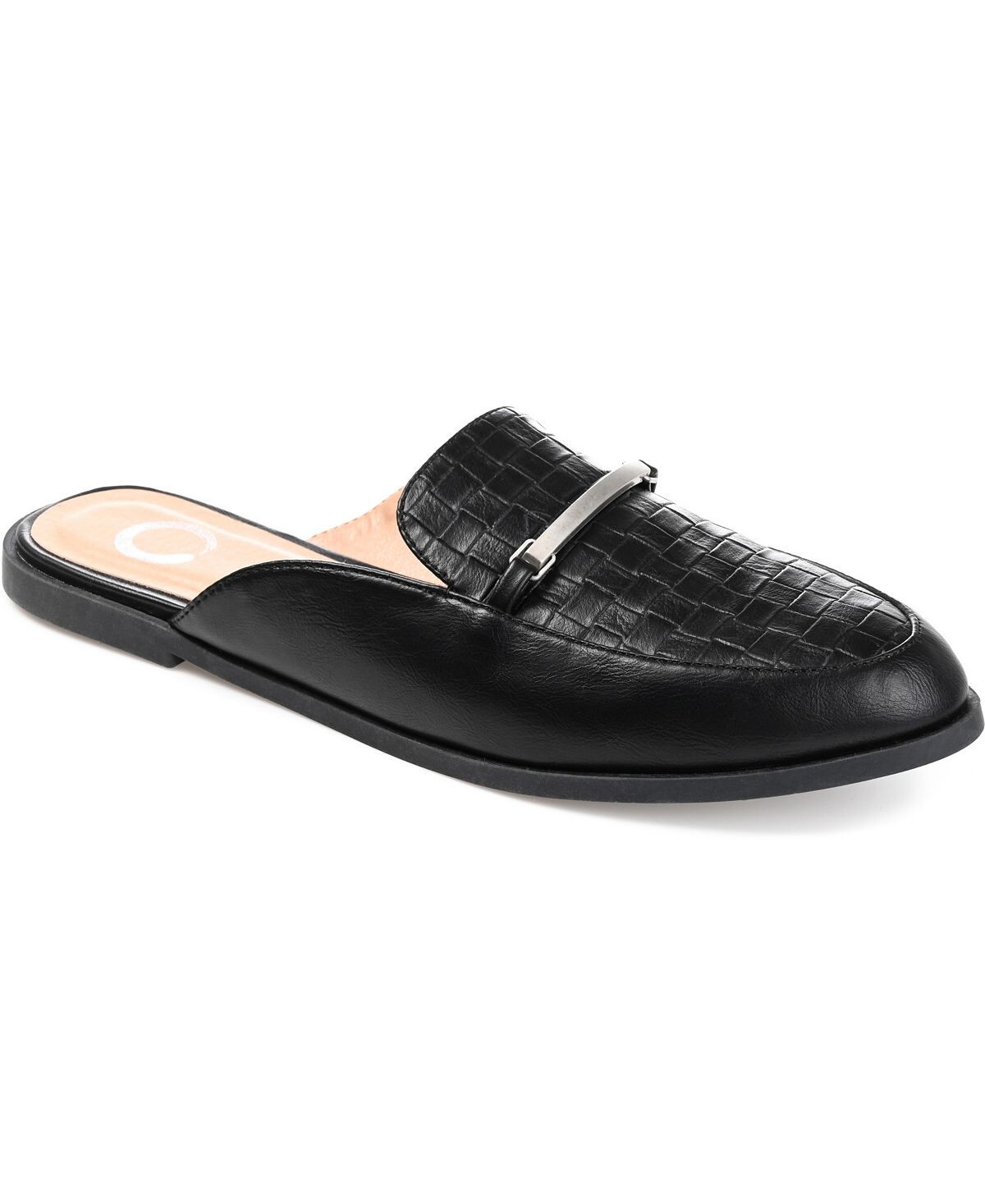 

Женские рубиновые мюли Journee Collection, черный