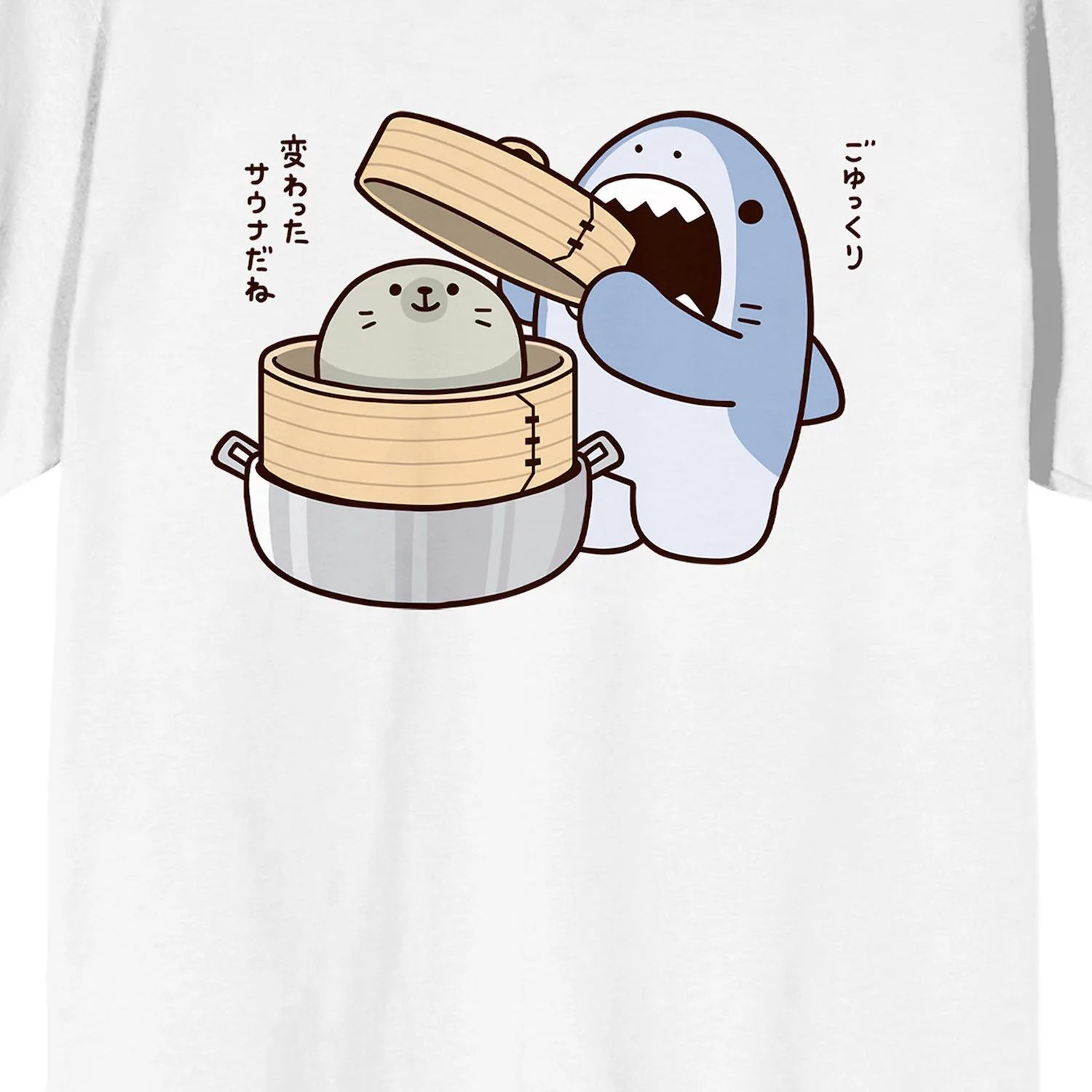 Мужская футболка Samezu Shark Jaggy And Yummy Tee Licensed Character