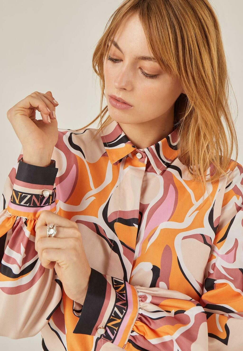 

Блузка LONG SLEEVE NIZA, апельсин